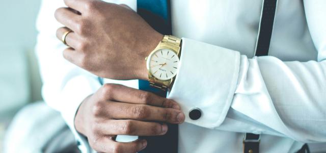 person wearing white dress shirt by Jonathan Francisca courtesy of Unsplash.